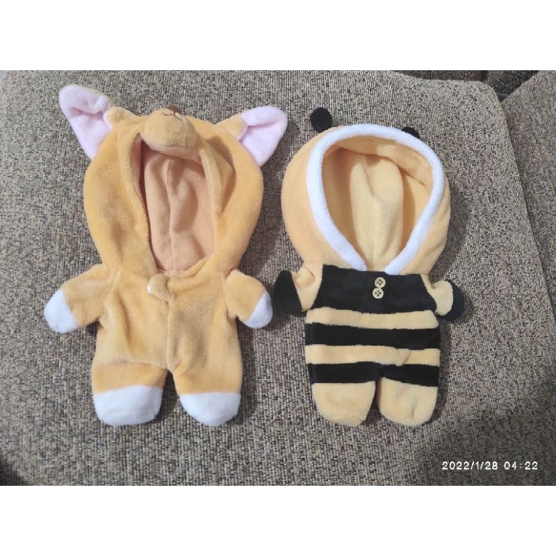 [NEW] BAJU DOLL 20CM MADE IN KOREA , BAJU RUBAH BAJU FOX BAJU LEBAH BAJU BEE NUEST (BAJU KPOP DOLL 2