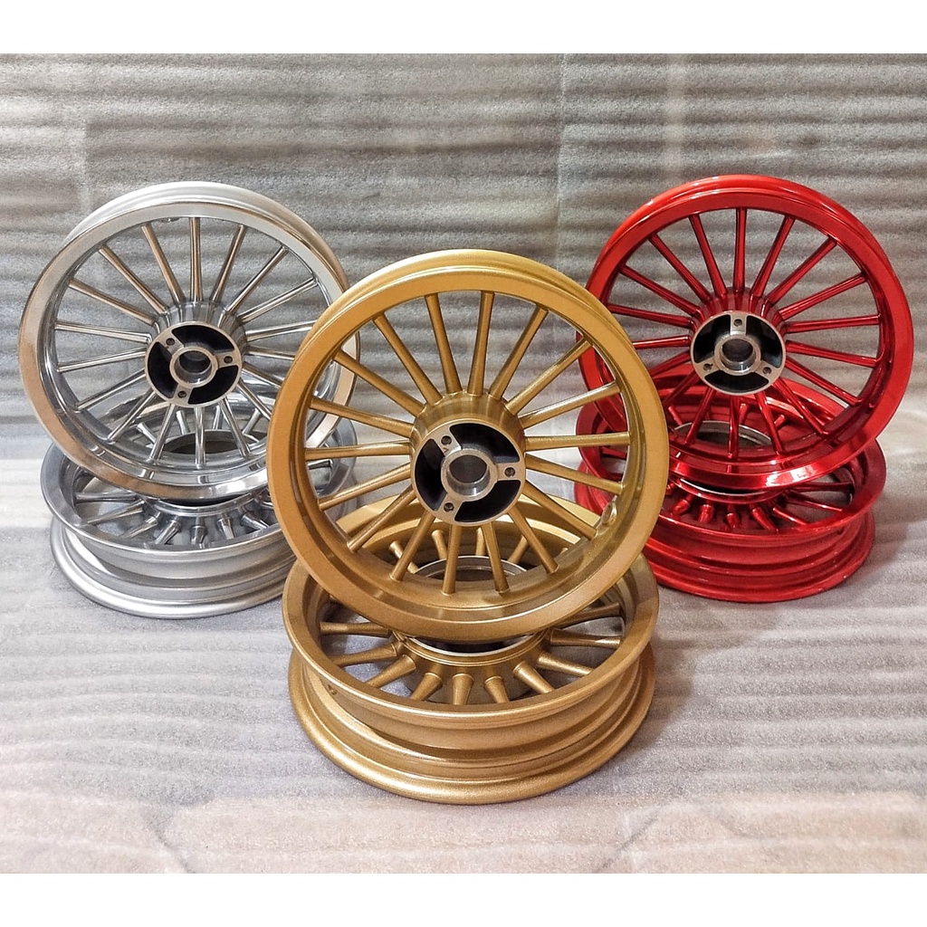 Jual VELG RACING YAMAHA FAZZIO UK 215-250 RING 12 POWER PALANG 18 1SET ...