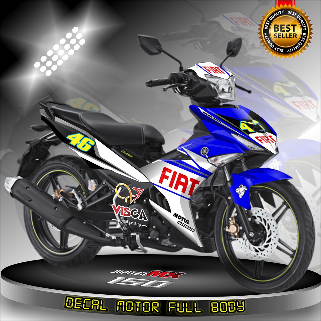 Decal Mx King 150 Full Body Stiker Mx King Full Body Dekal Mx King 150 Fiat