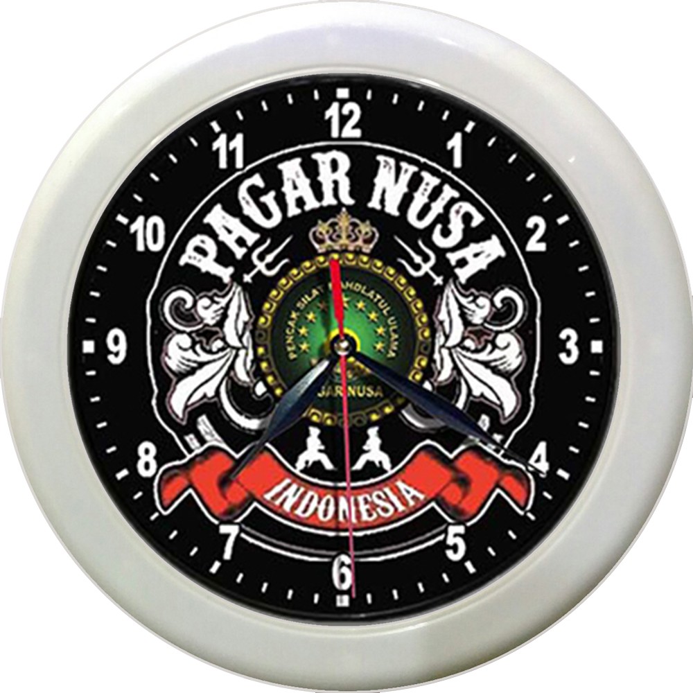 JAM DINDING PAGAR NUSA 9   (DIAMETER 30CM)