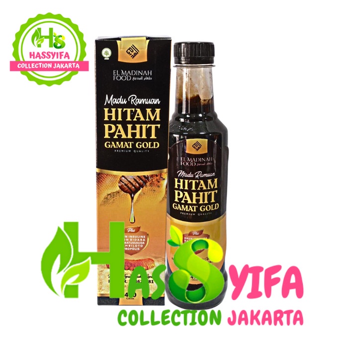 

MADU RAMUAN HITAM PAHIT GAMAT GOLD EL MADINAH