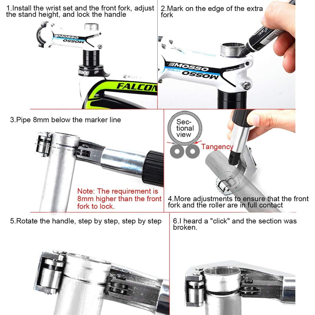 YGRETTE - ALAT POTONG CUTTER PEMOTONG STEERER SEATPOST pipe pipa Handlebar Stang Pipe Tube Sepeda Bike Tools