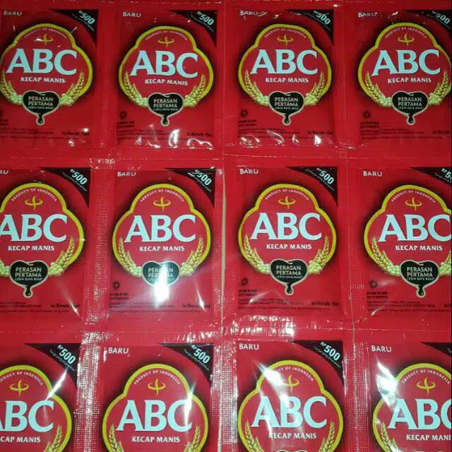 

Kecap Manis ABC 15 ml 1 Lusin (12 Sachet)