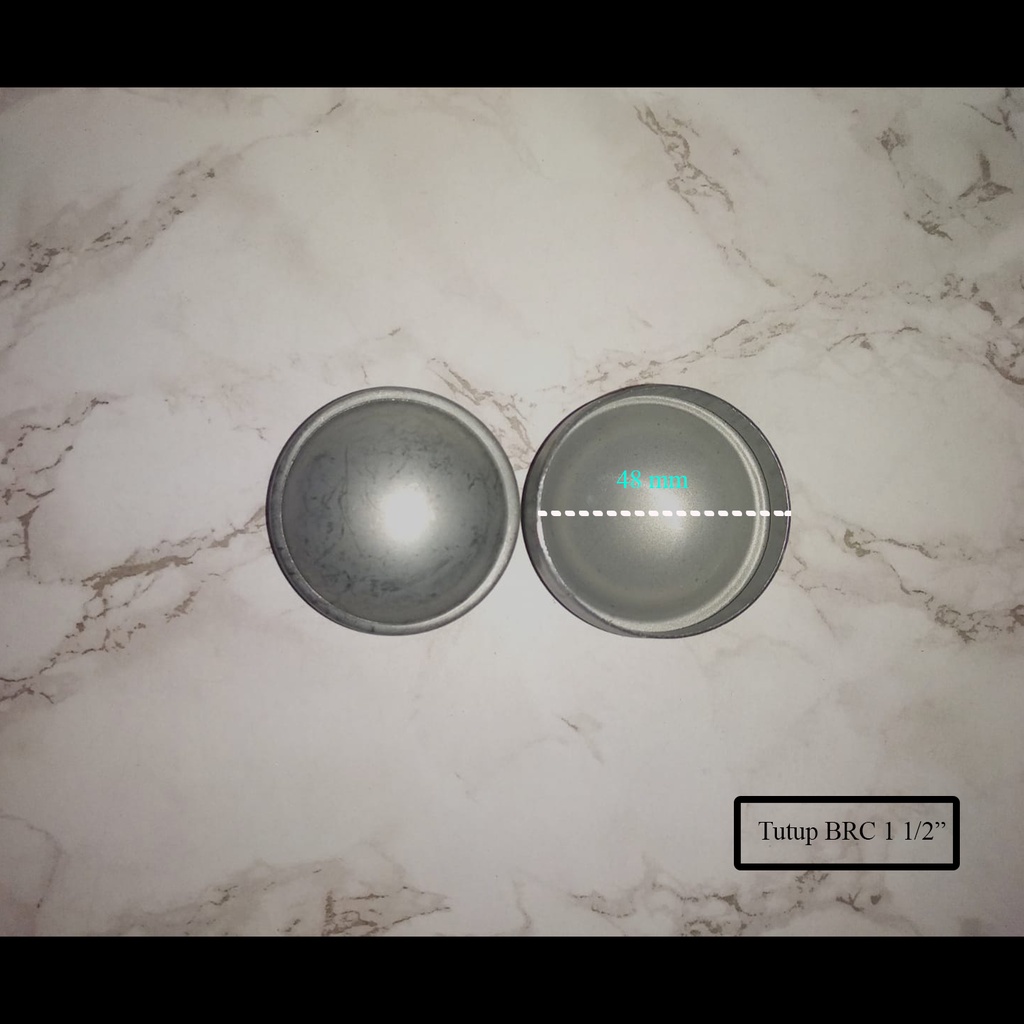 Tutup Pipa Tiang BRC 1 1/2"/ Ornamen Pipa/ Pagar dan lain - lain