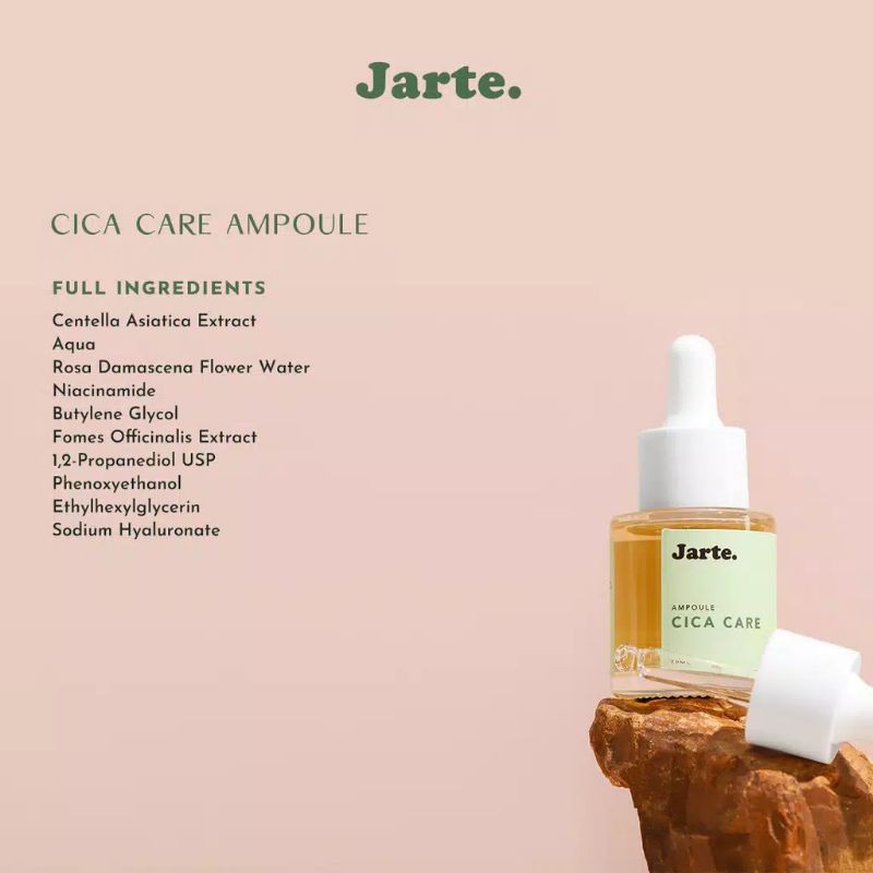 Jarte Cica Care  Jarte Cica Gentle Wash - Jarte Cica Toner - Jarte Cica Ampoule -  Jarte Cica Cream