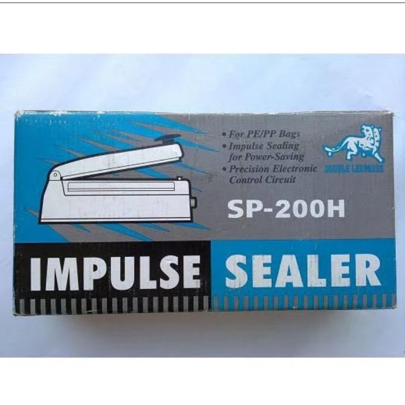 DOUBLE LEOPARDS IMPULSE SEALER SP 200 H ALAT SEGEL KEMASAN PLASTIK