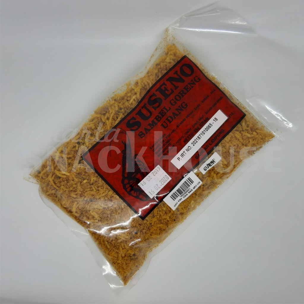 

SAMBAL GORENG UDANG GURIH SUSENO LAMPUNG BUNGKUS
