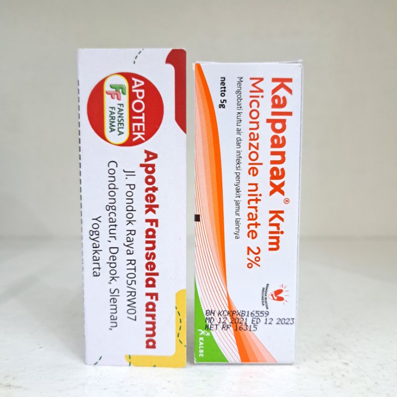 Kalpanax krim dan salep Jamur Panu Gatal kutu air kalpanak