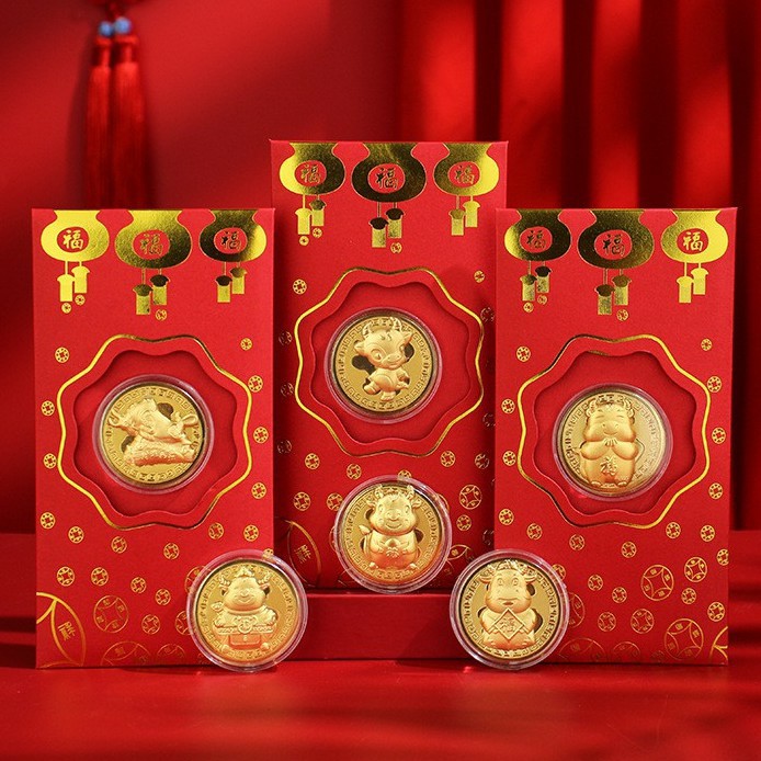 

[Premium] Amplop Angpao Tahun Baru Imlek 2021 Shio Kerbau Gold Foil Untuk Hadiah