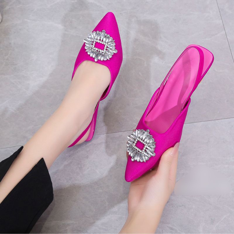 RYX - Vibrant Diamond Sepatu Heels Hak Wanita Fashion Casual / Pesta - Ori Import