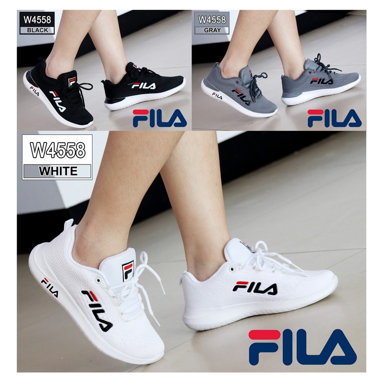 SV - SEPATU WANITA SNEAKERS SPORT SHOES FILA W4558 / SEPATU OLAHRAGA WANITA IMPORT RESTOK
