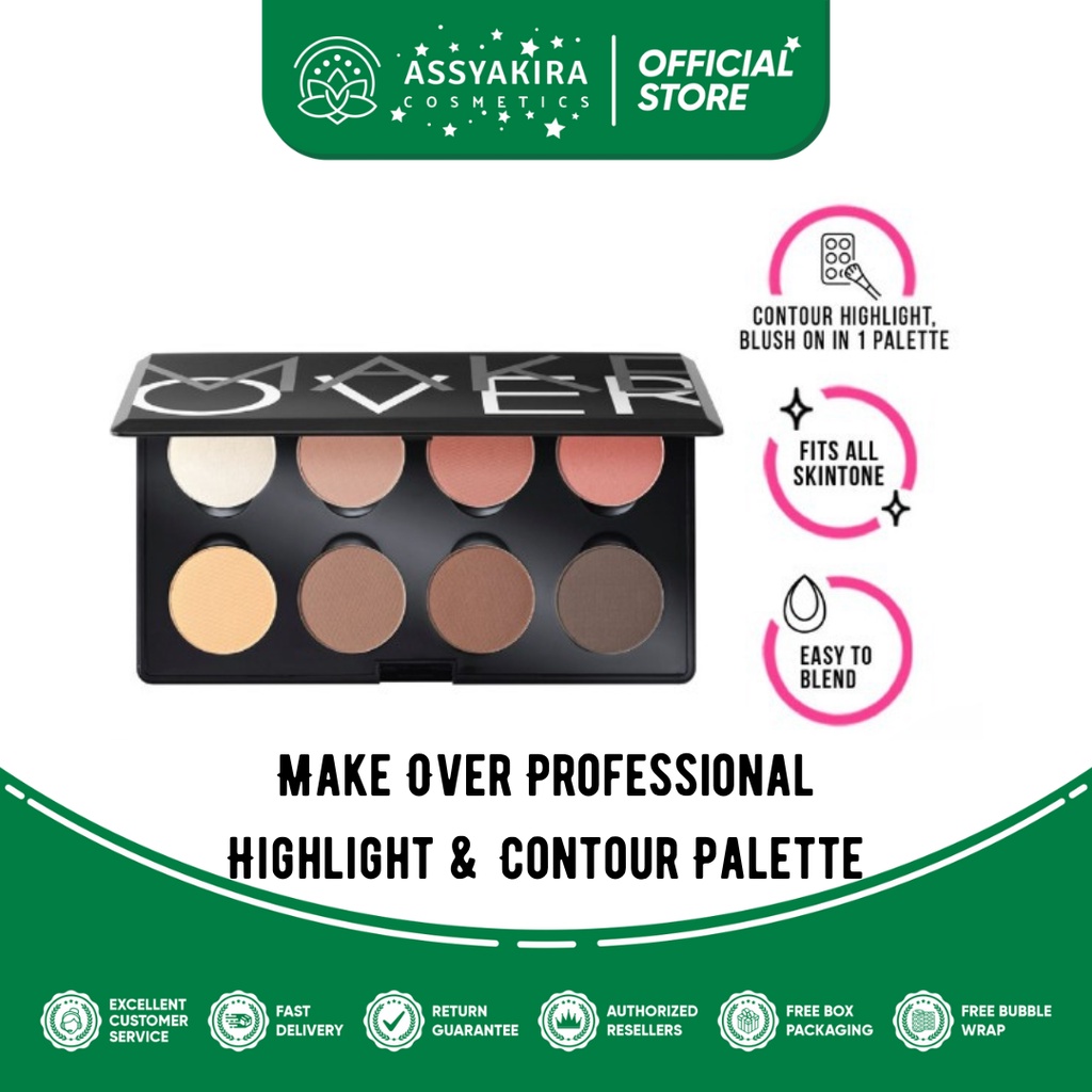 Make Over Professional Highlight &amp; Contour Palette