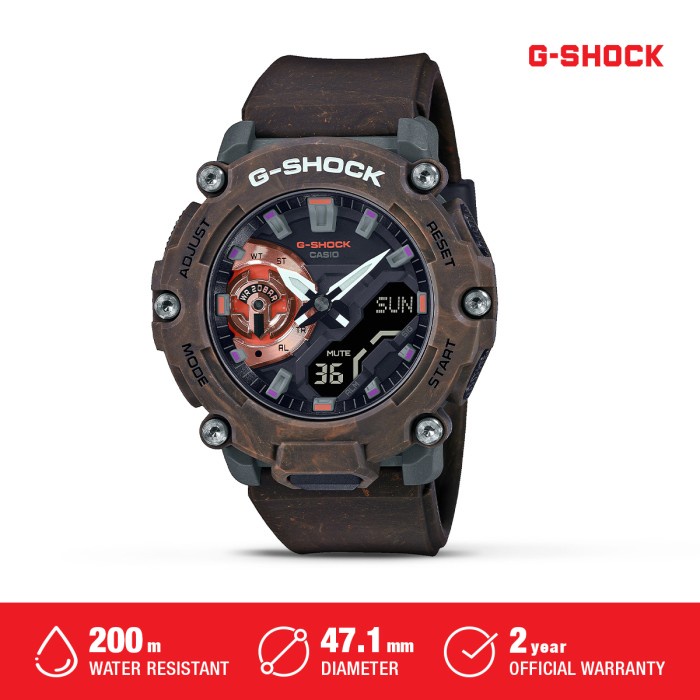 Casio G-Shock Jam Tangan Pria Analog Digital GA-2200MFR-5ADR