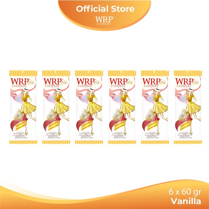 

Ee5F10 Wrp Low Fat Milk Vanilla Bundling 60G - 6 Pcs 6Gddv