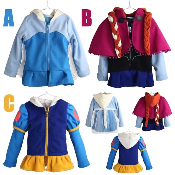 Frozen elsa jacket frozen anna jacket snow white jacket princess outer