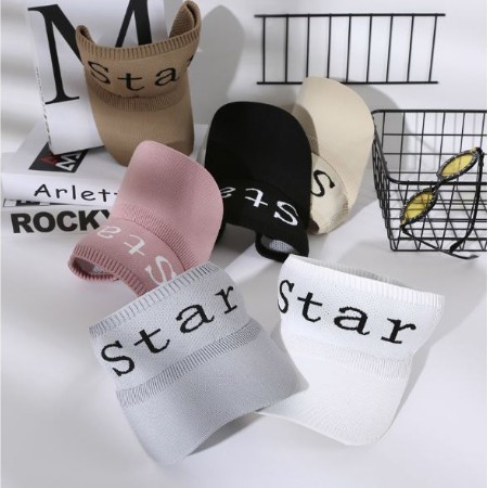 Topi senam / topi zumba / topi rajut Star