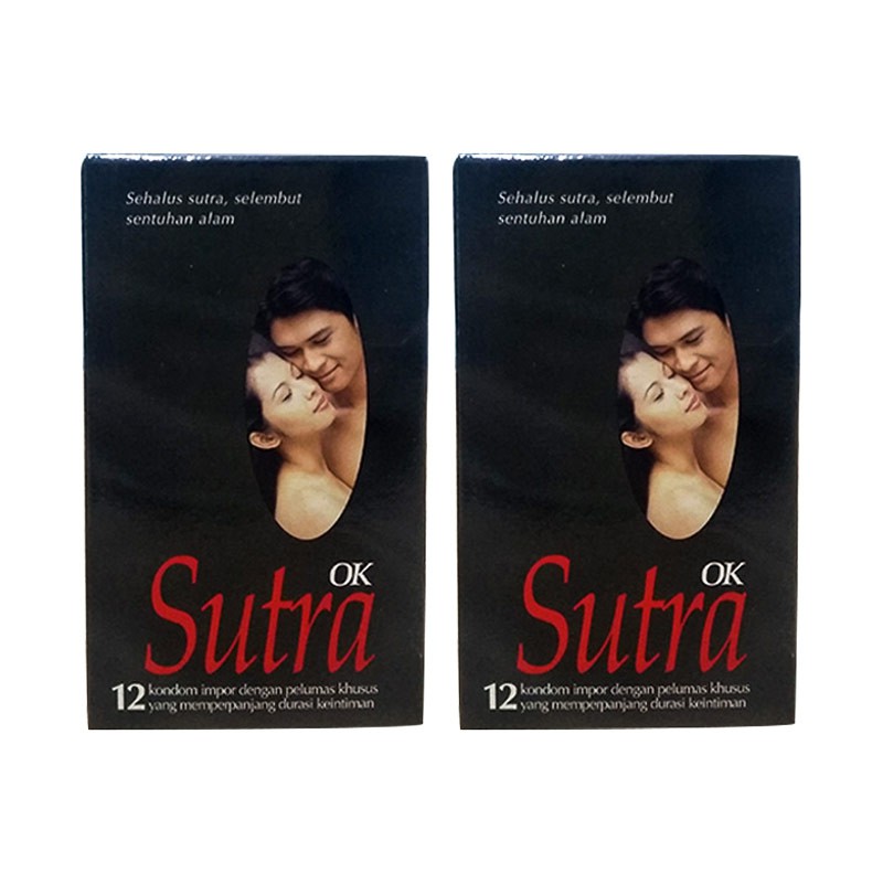 Sutra OK Kondom Hitam [12 - 2 box]