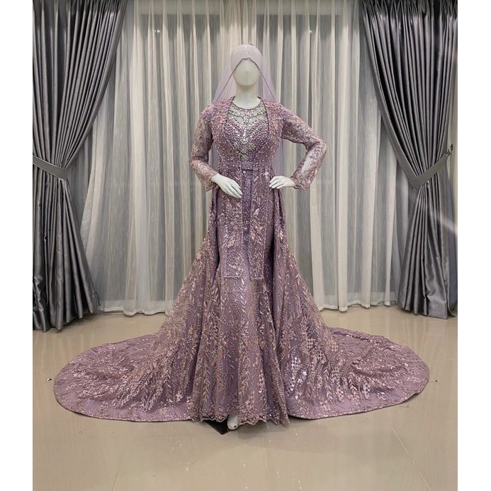 Gaun pengantin premium/wedding dress