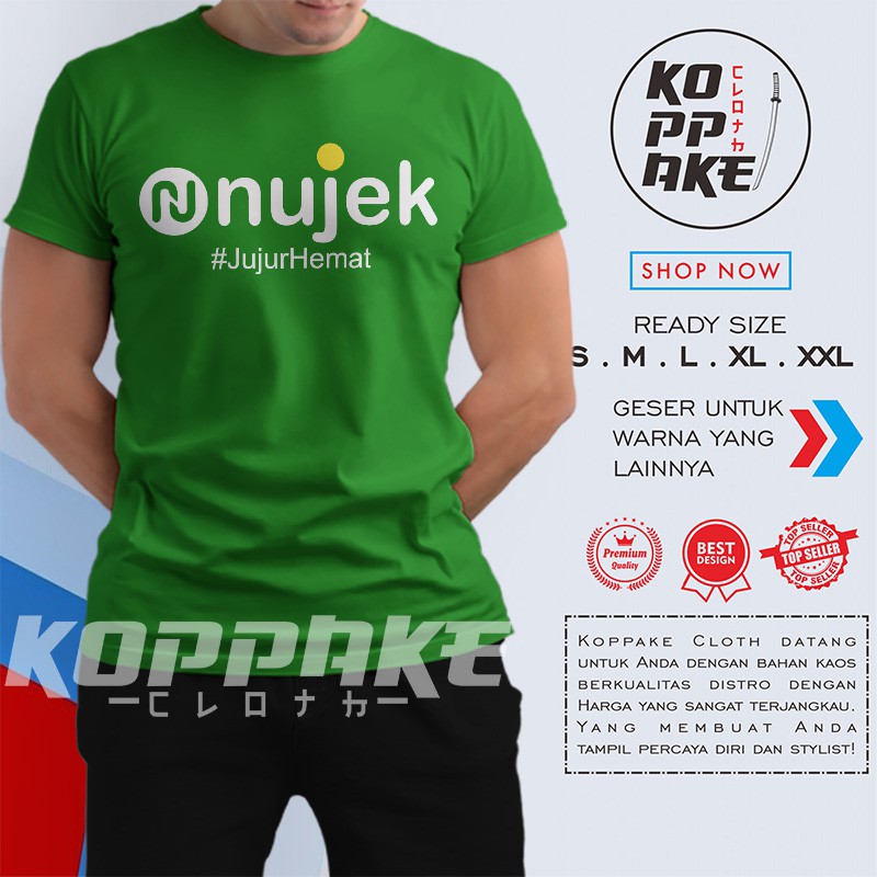 Kaos Nujek Logo Baju Perusahaan