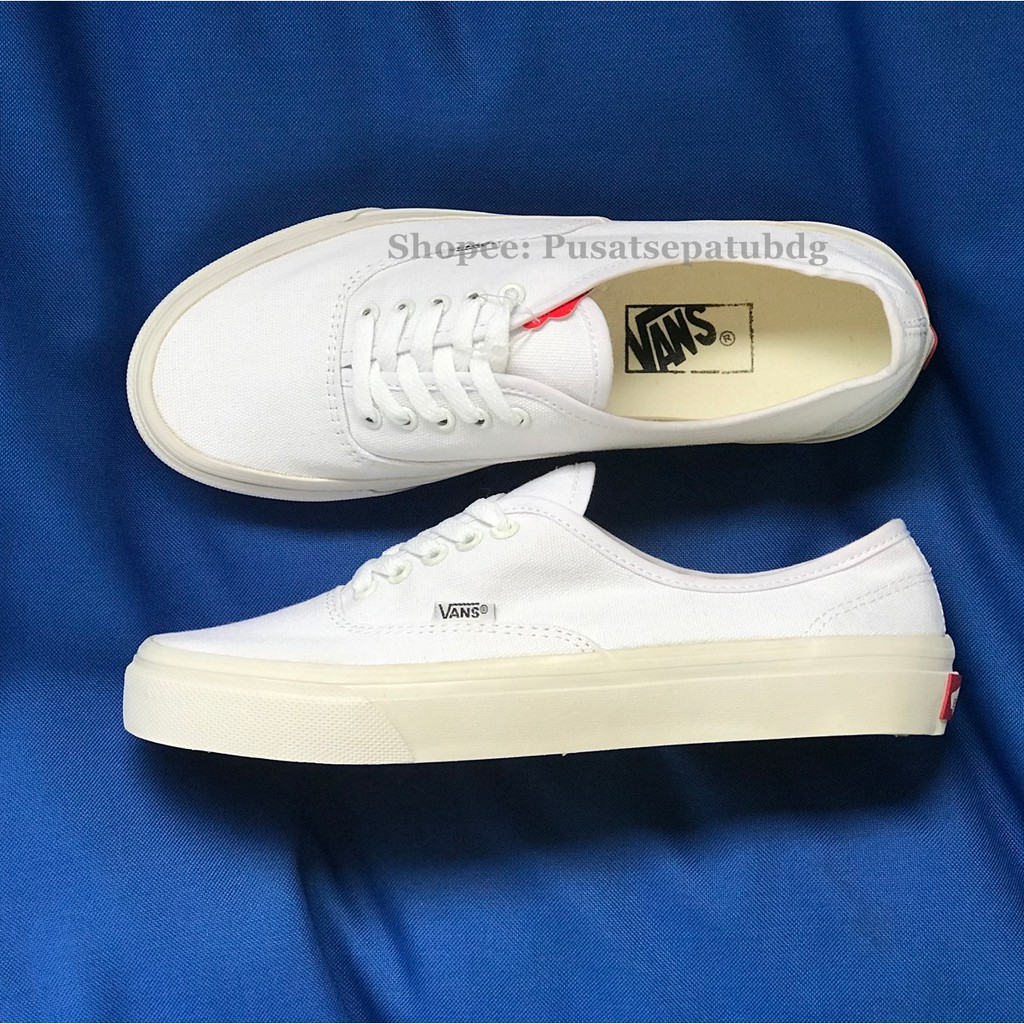 VANS AUTHENTIC FULL WHITE WAFFLE DT