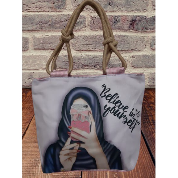 Tas Kanvas / Tas Sumbu / Totebag sumbu / Totebag Hijab / Tas Wanita / Tote bag Kanvas / Totebag