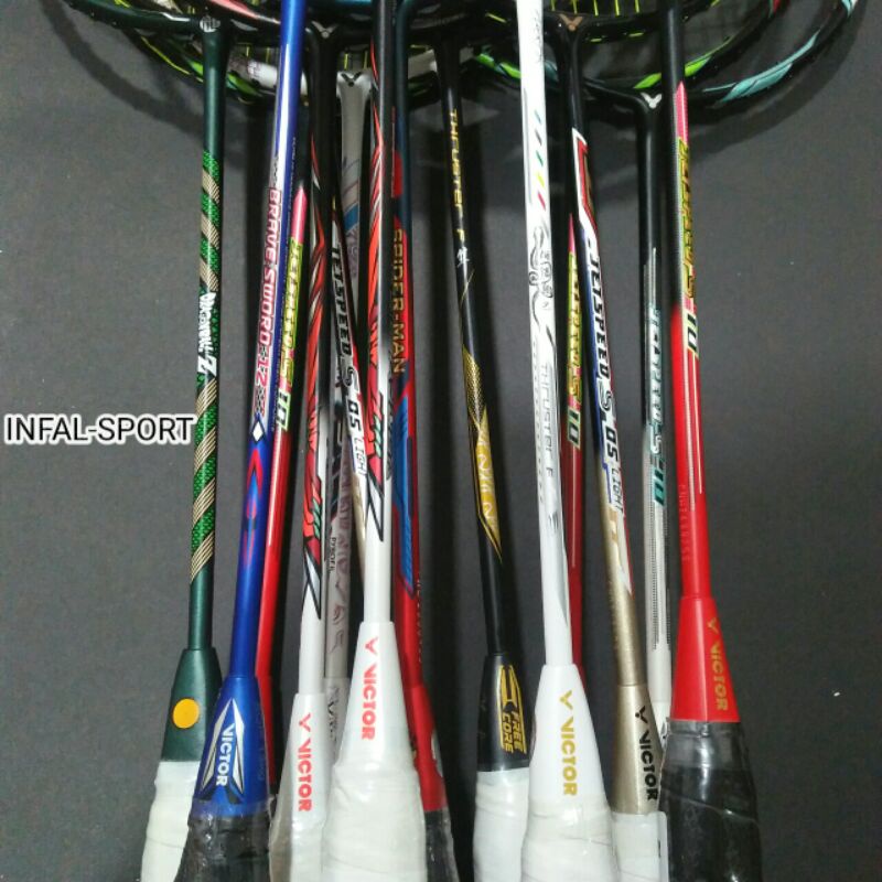 Raket Badminton Vigtor Thruster F Snake Grade Ori 30lbs ( Bonus Tas + Grip )