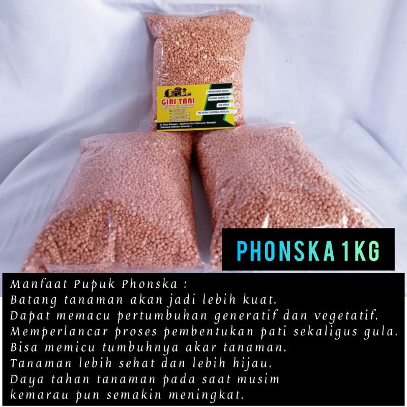Pupuk Phonska 1 kg (repack)