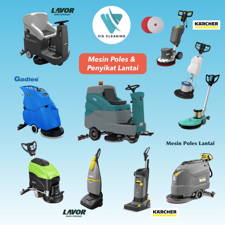 Mesin Penyikat &amp; Pengering Lantai - Lavor Sprinter (Floor Scrubber/Dryer)