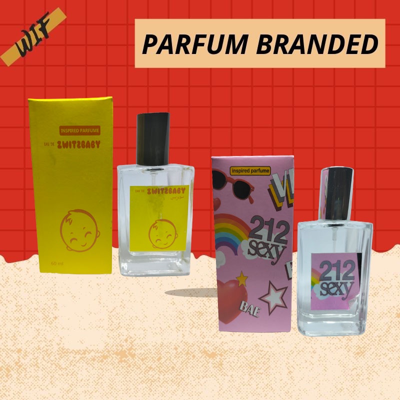 Parfum Branded 60ML ( BONUS DUS PARFUM ) Banyak Pilihan