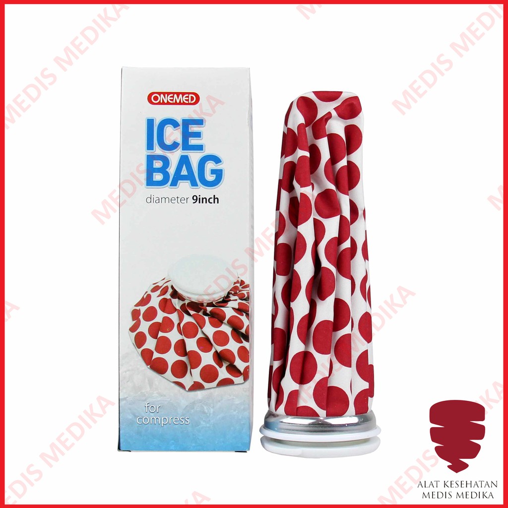 Ice Bag OneMed Alat Kantong Kompres Air Es Dingin Panas Pereda Demam Compress