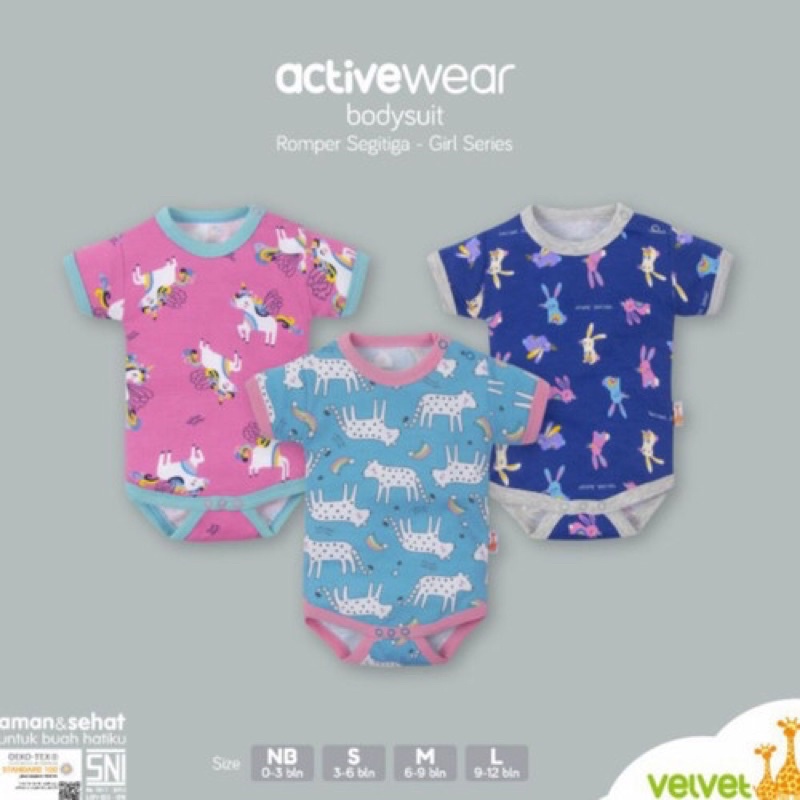 Velvet junior active wear jumper