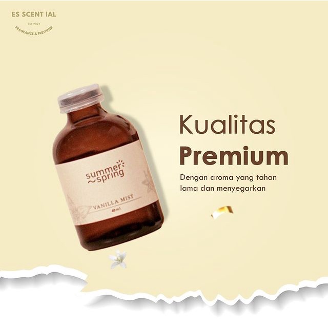 Pengharum Ruangan Reed Diffuser Aromatherapy SUMMER SPRING WANGI pewangi stik toilet kamar tidur ruang tamu cafe-2