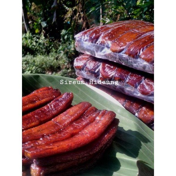 

Sale Pisang ambon asli qulity super makanan daerah Khas Bungbulang Garut netto 500 gram