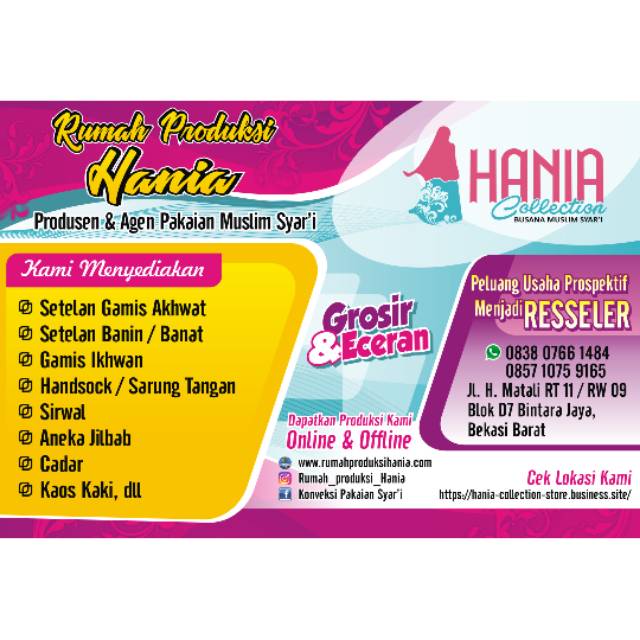 25+ Inspirasi Keren Desain Pamflet Konveksi - Little ...