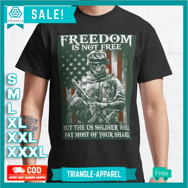 Kaos Baju us army- freedom 377717 T-shirt