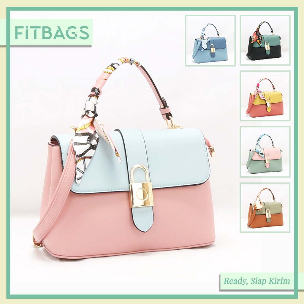 FITBAGS Hand Bag Wanita Tas Import Terbaru - Jessy 7311