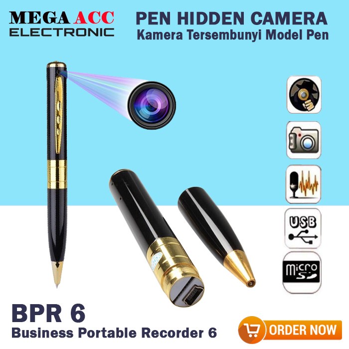 PULPEN KAMERA - SPY CAM - KAMERA PENGINTAI BENTUK PULPEN