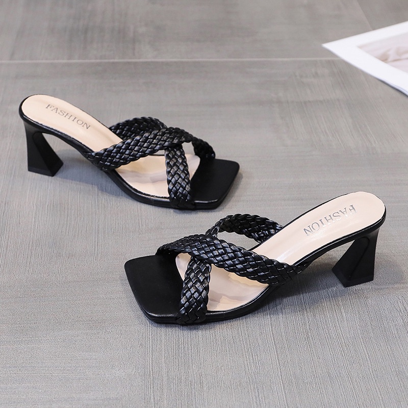 Sepatu High Heels Perempuan Import Spatu Hak Tinggi Wanita Elegant Pesta Perempuan Formal SH-011