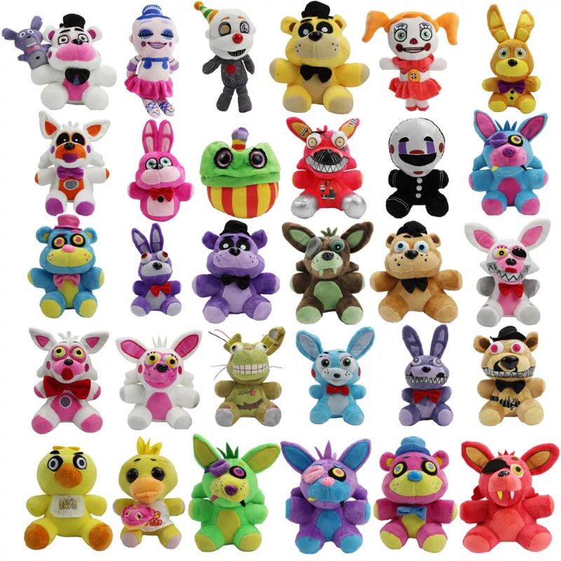 Mainan Boneka  Fove Nights At Freddy's Boneka FNAF Freddy's Terbaru