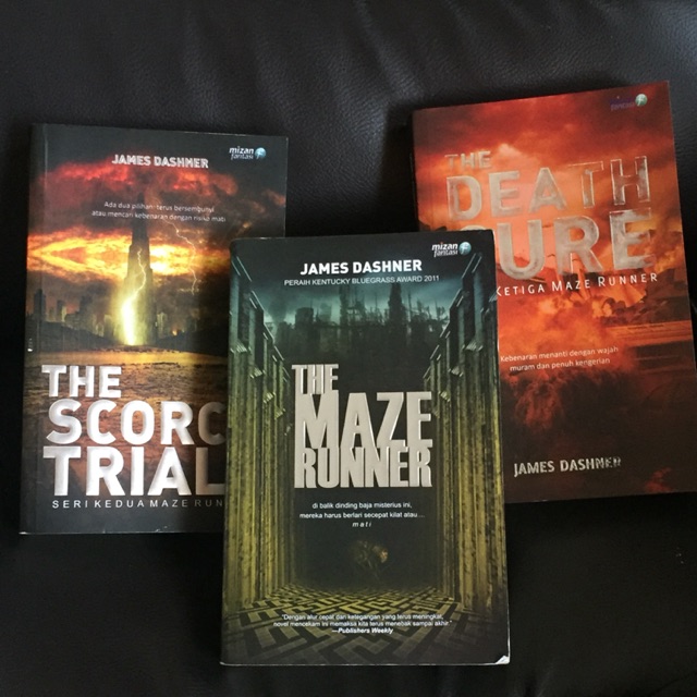 Trilogi The Maze Runner (Set; Terjemahan Bahasa Indonesia)