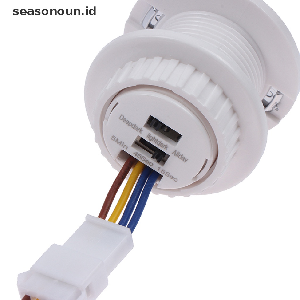 Lampu LED Sensor Gerak Infrared PIR Adjustable Untuk Rumah