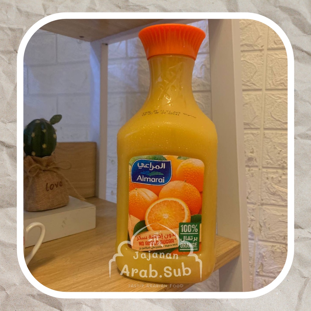 

Almarai Orange Juice No Added Sugar (100% Orange) 1,4 Liter
