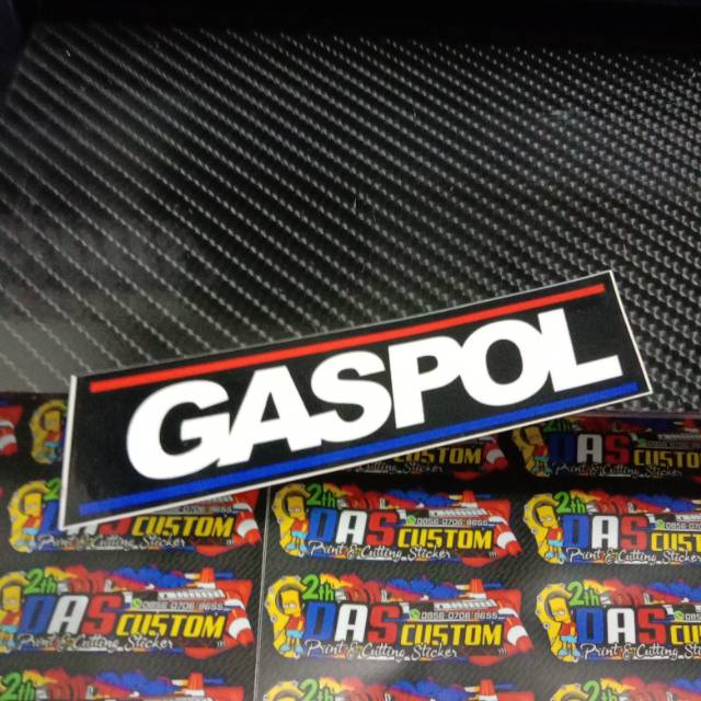 Sticker printing GASPOL