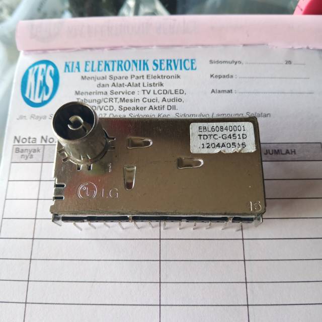 Tuner TV Led TDTC-G451D / EBL60840001 Cuner TV LCD Led Ori Produk LG  12pin