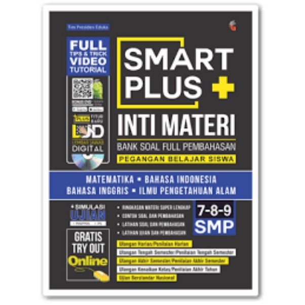BUKU PELAJAR SMP SMART PLUS SMP/MTS INTI MATERI BANK SOAL FULL PEMBAHASAN
