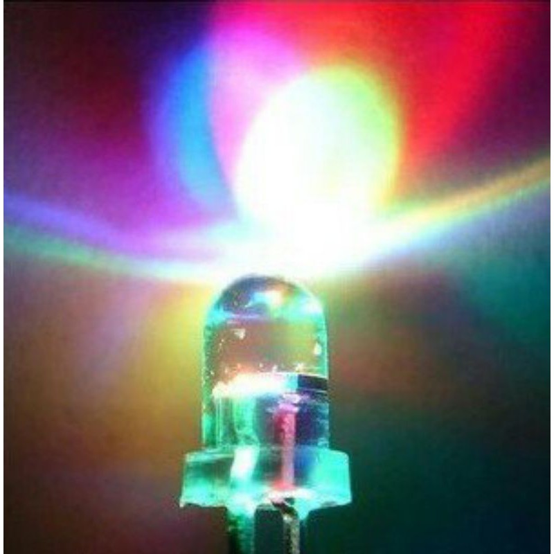 Lampu LED 5 mm RGB kedip disco super terang