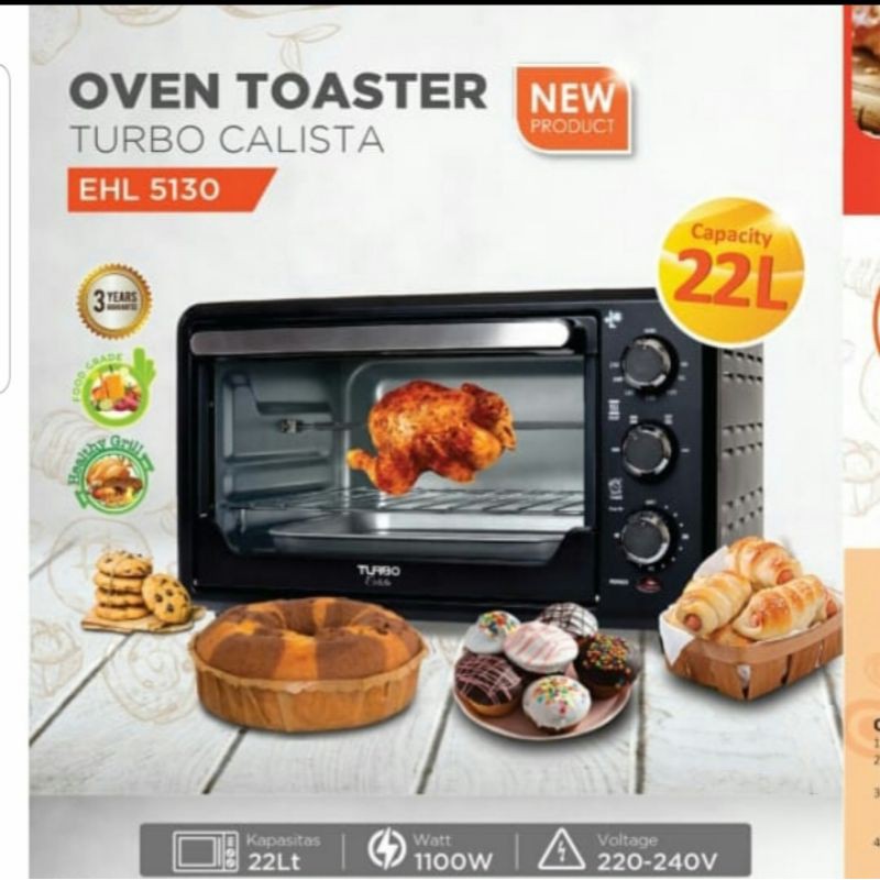 Turbo Oven Listrik 22 Liter EHL 5130