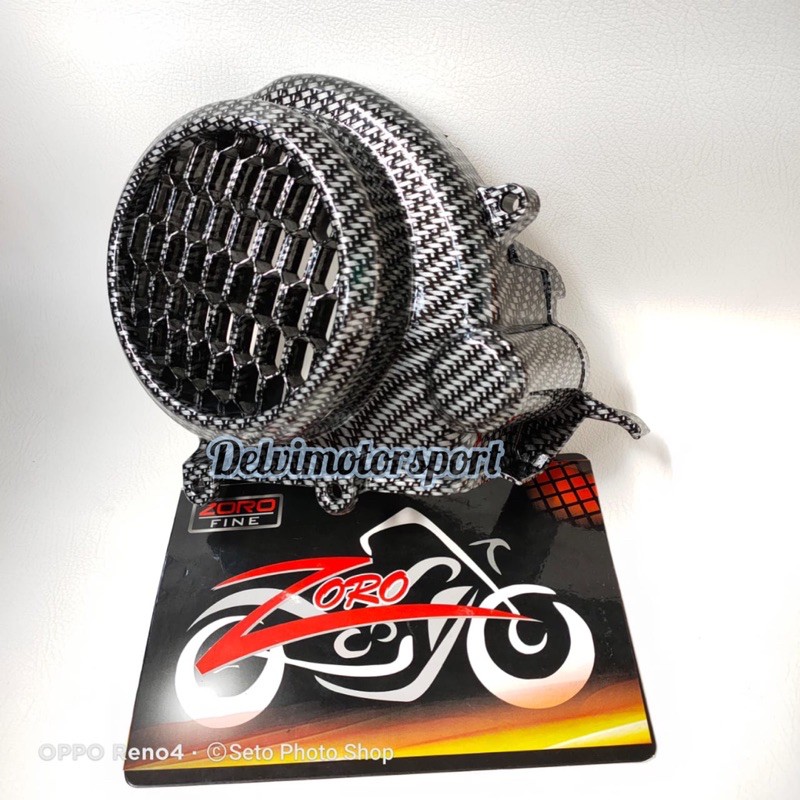 Cover Tutup Kipas Carbon GENIO / BEAT STREET / BEAT ESP NEW 2020