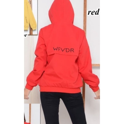 JAKET PARASUT WANITA IMPORT