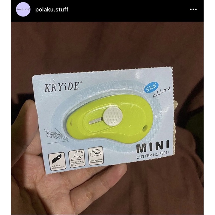 

ready stock mini cutter green